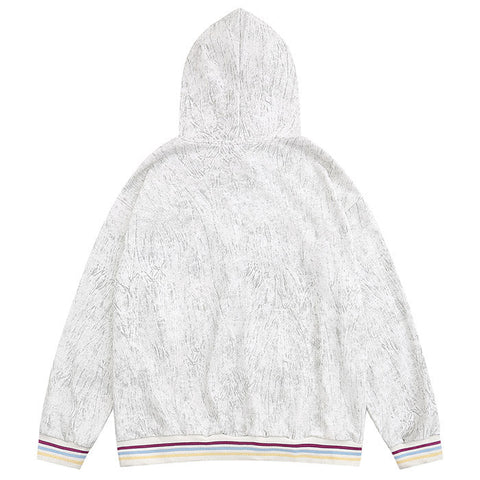 TIFO Flocked Embroidered Letters Hoodie