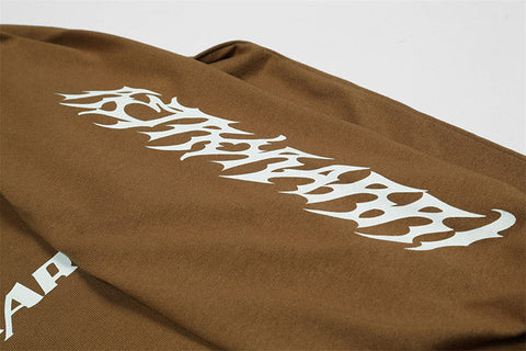 SMKLIFE Letter Printing Sweatshirts